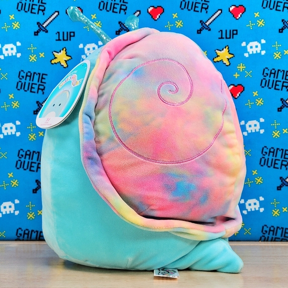 Squishmallow Sid the Blue Snail 11" Ultrasoft Stuffed Animal Plush Toy NWT - Picture 5 of 12